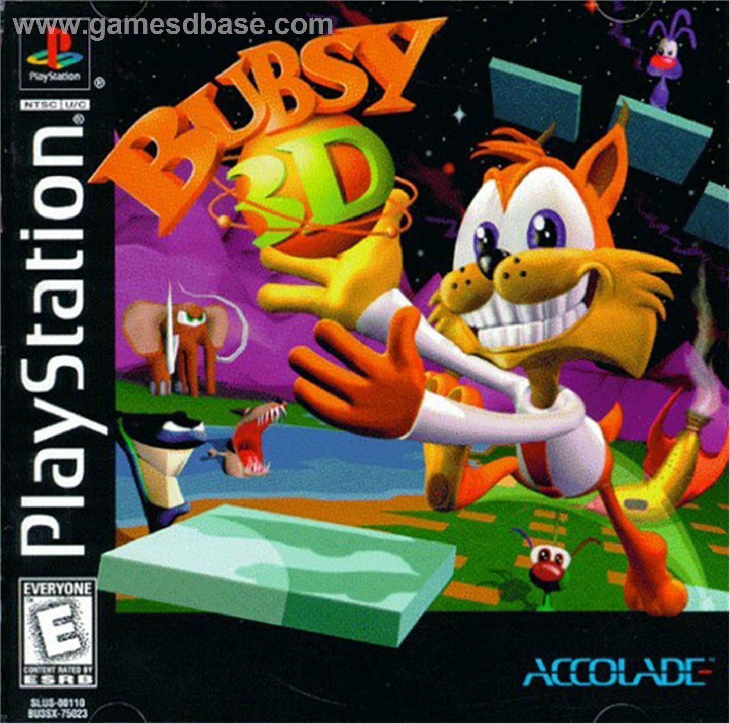 Bubsy 3D [SLUS-00110] (USA) Game Cover